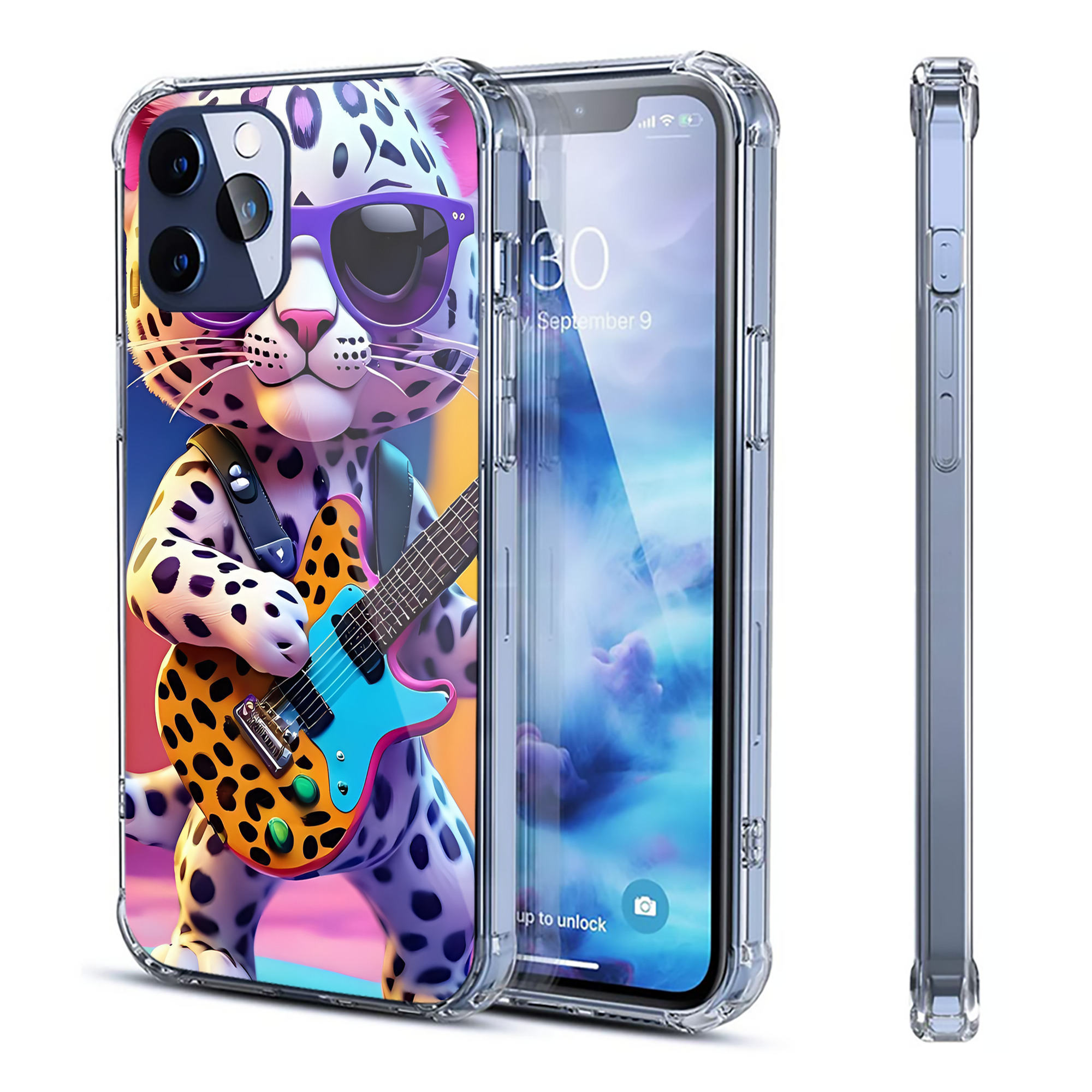 （画像用） ミッキーマウス Mickey Mouse 【iPhone 12シリーズ対応】透明スマホケース（クリアソフトケース）